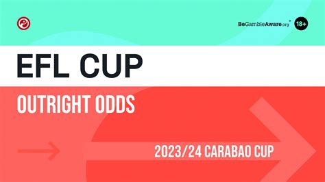 EFL Cup Odds .